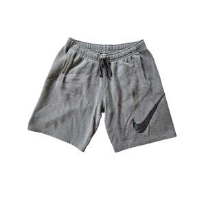 Nike Men's Club Fleece Explosive Shorts 843520-071 - Charcoal Grey/Black - Large